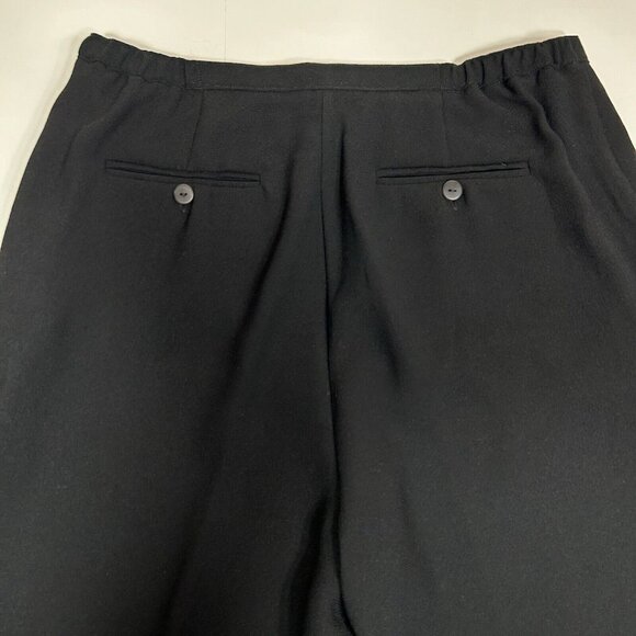 Urban Works Women 2pc Black Button Up Pants Suit Set Blazer 14 Pants 12 Lined - Picture 11 of 12